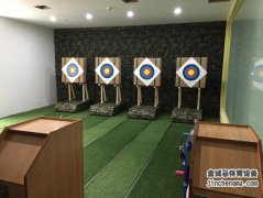 長(zhǎng)沙市某健身會(huì)所內(nèi)射箭項(xiàng)目完工！
